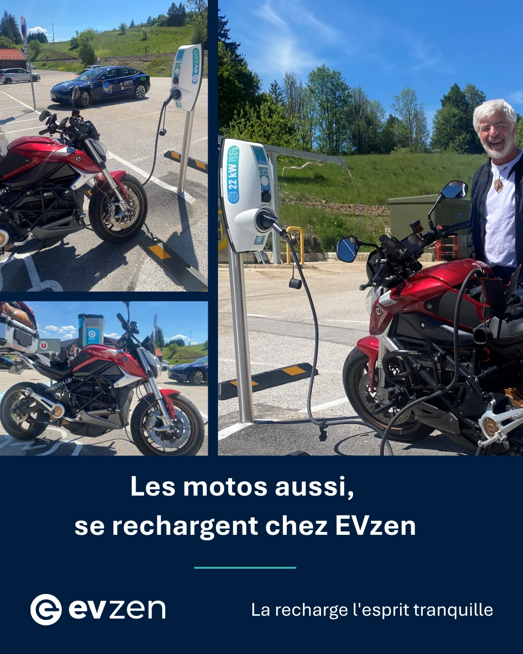 Les motos électriques peuvent-elles utiliser les mêmes bornes de recharge que les voitures électriques ?
